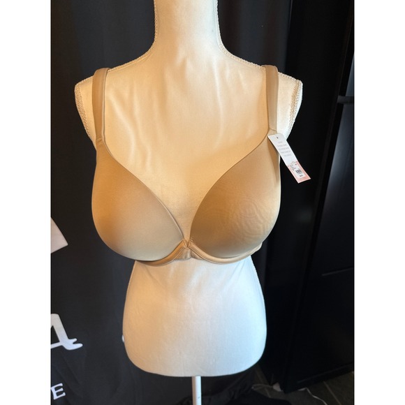 Cacique Other - Cacique Modern Collection Boost Plunge Bra Tan Nude 42D Underwire 5513 NEW